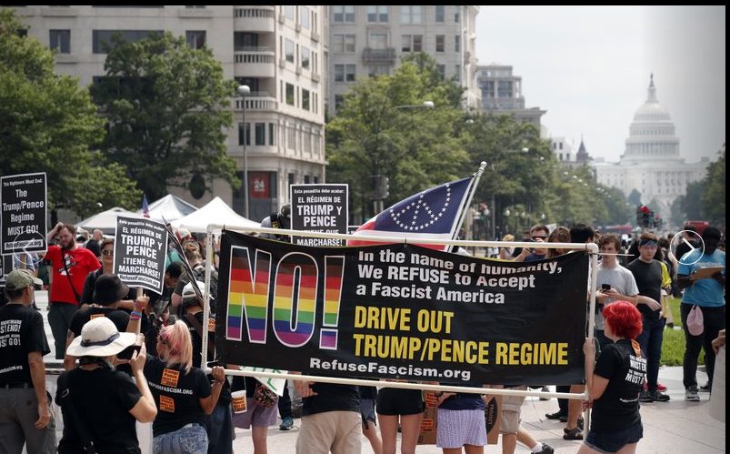 Refuse Fascism at Freedom Plaza